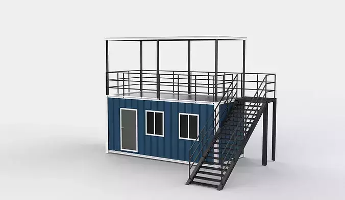 Mild Steel Shop 3D model