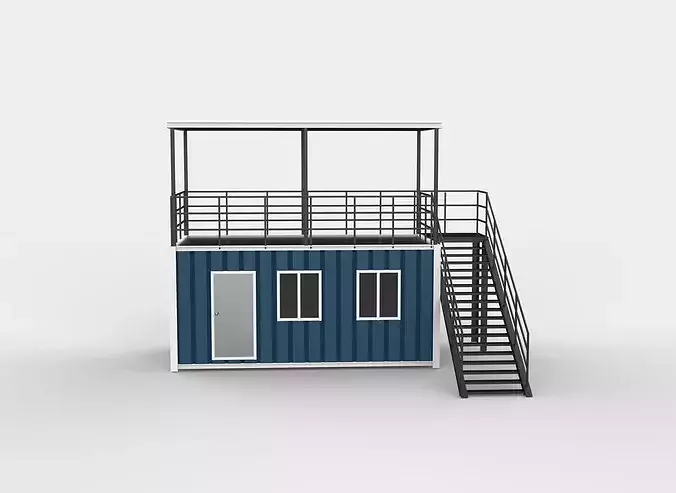 Mild Steel Shop 3D model 2