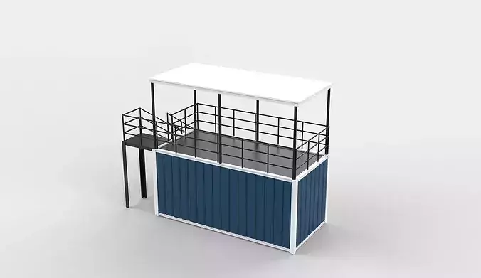Mild Steel Shop 3D model 5