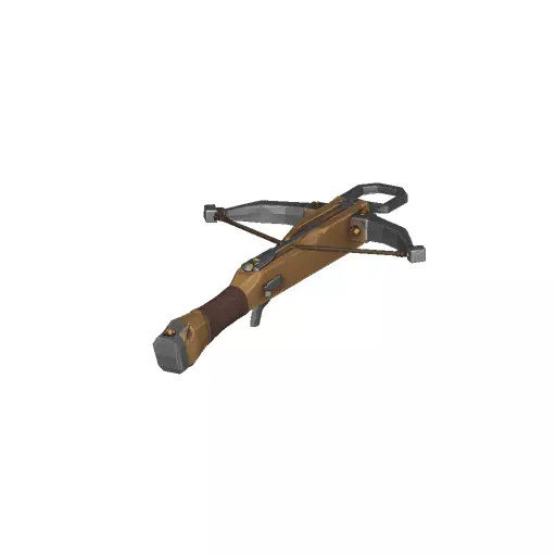 Crossbow Low Poly PBR Game Asset Low-poly 3D model