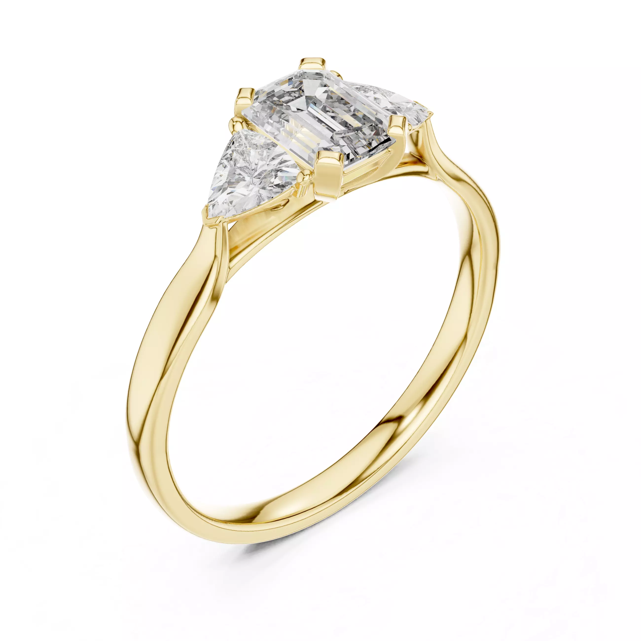 Women Ring Render 3dm STL MP4 Details 3D print model
