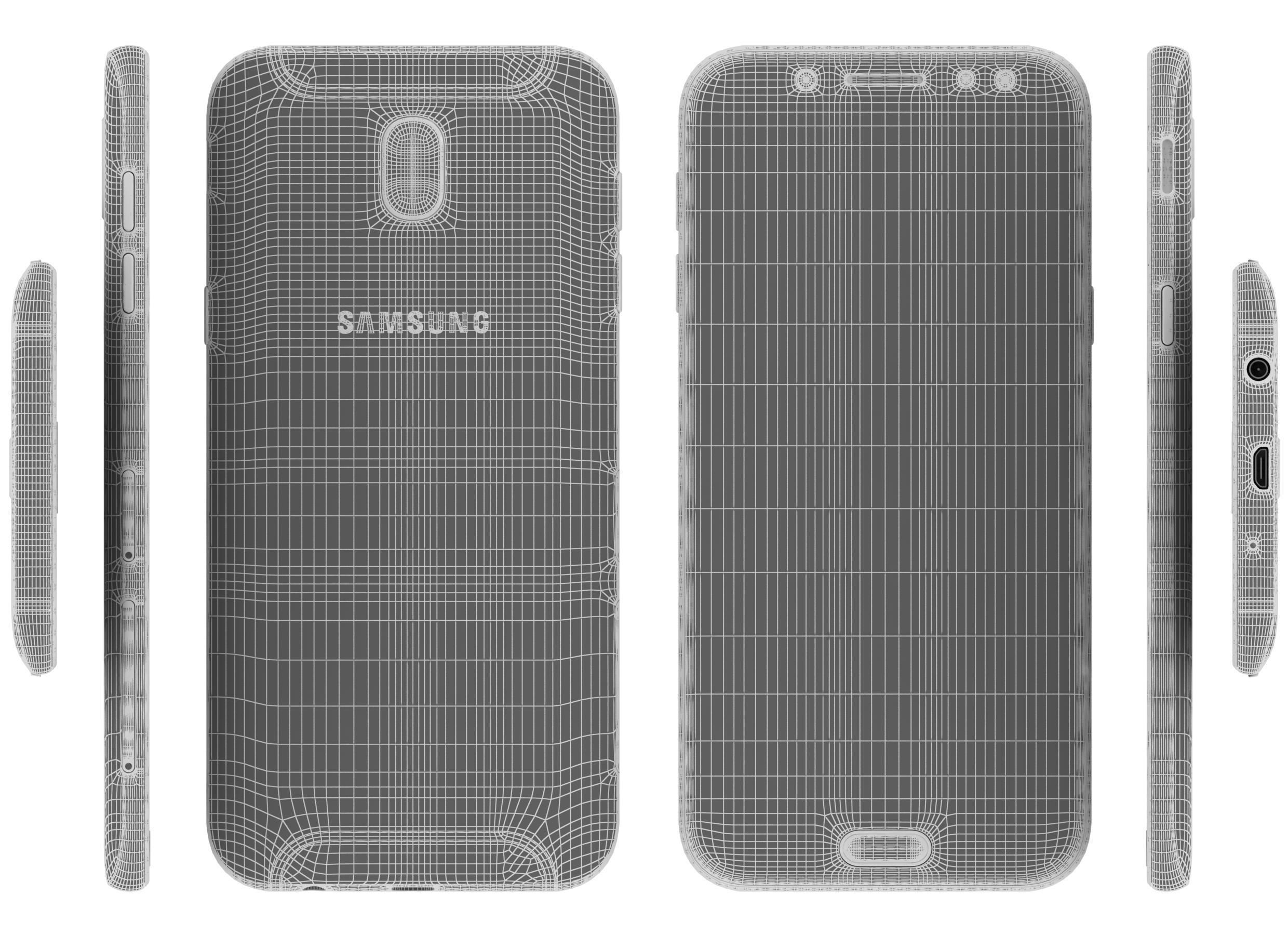 Samsung Galaxy J5 2017 All Colors 3D model_31
