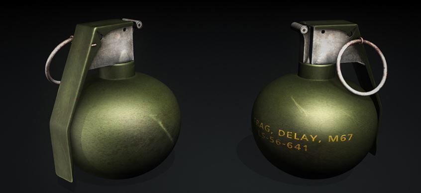 Weapons Pack texture include 3D print model_8