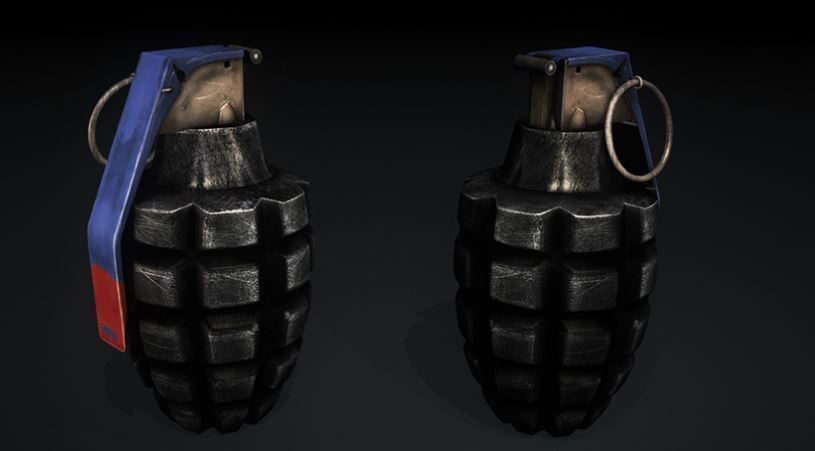 Weapons Pack texture include 3D print model_11