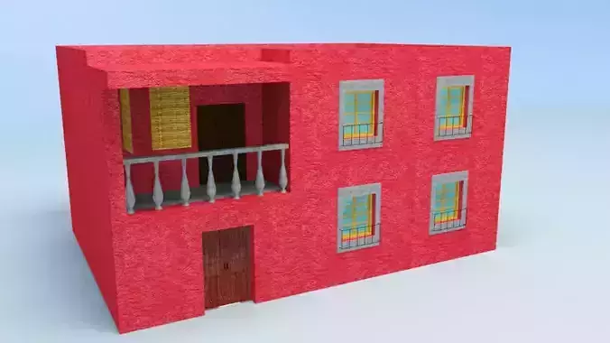 house with balcony Mexico
