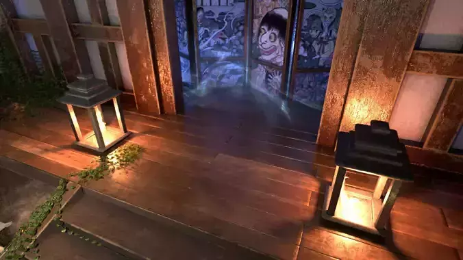 Japanese Shinto Shrine