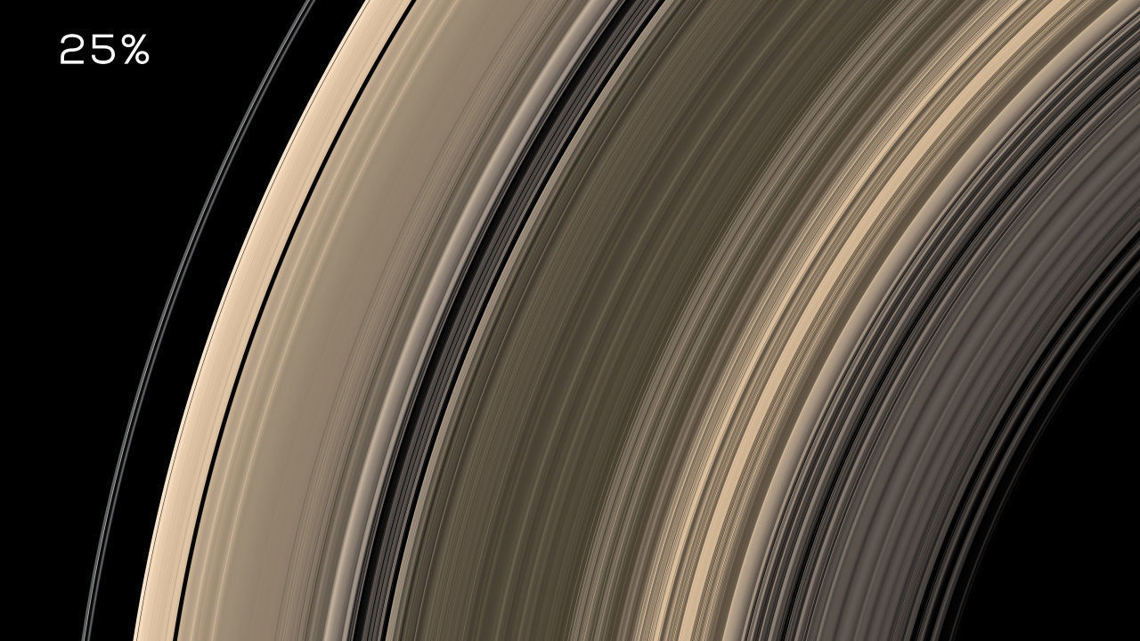 Ultra-High Definition Saturns Rings Texture 3D model_4