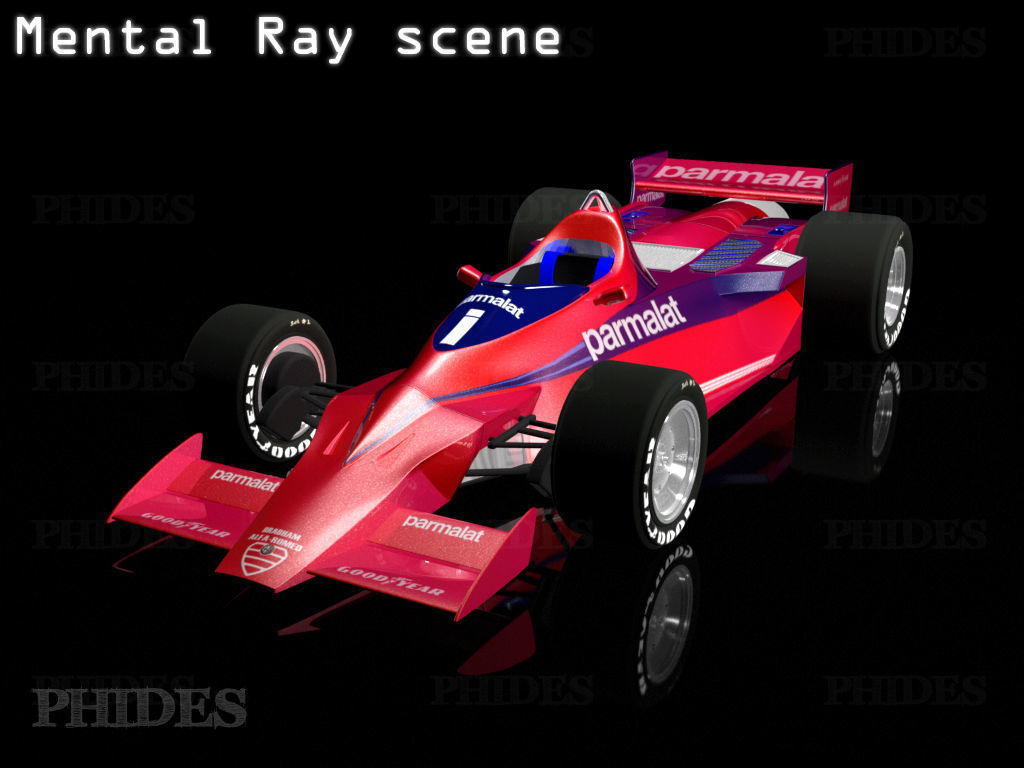 Brabham BT 46 fan car 1978 3D model_8