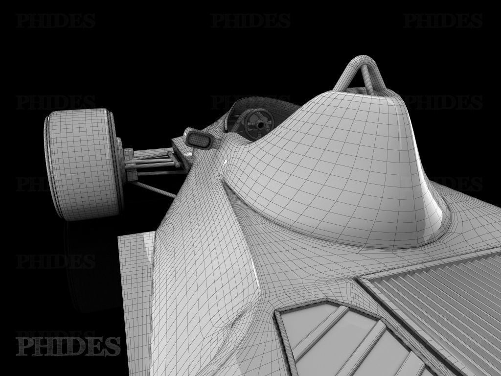 Brabham BT 46 fan car 1978 3D model_15
