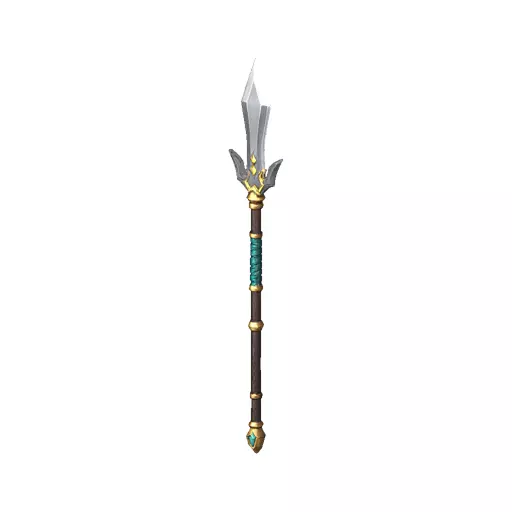 Guardian Glaive Low Poly PBR Game Asset Low-poly 3D model