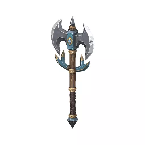 Storm Anchor Axe Low Poly PBR Game Asset Low-poly 3D model