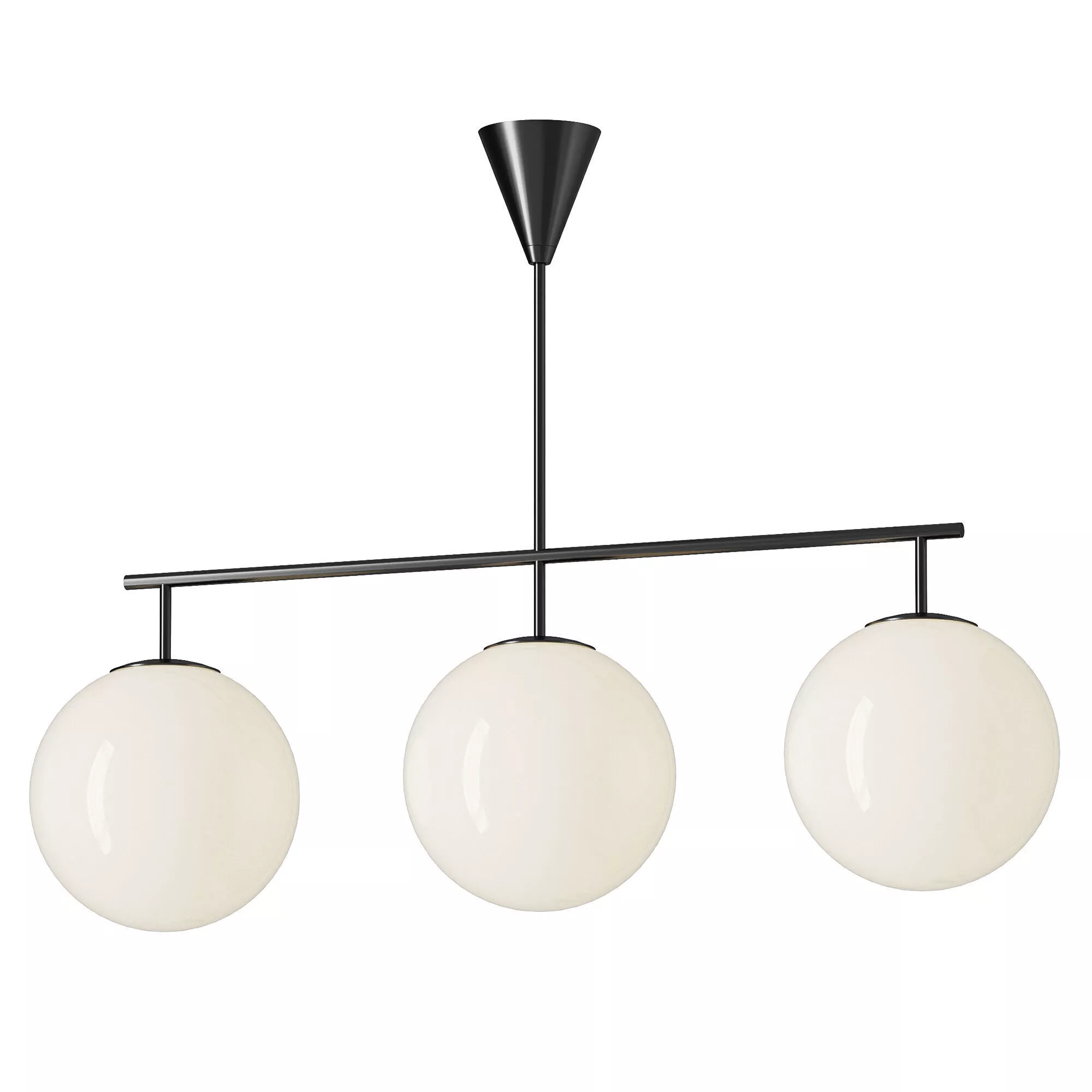 West Elm Ardsley Linear Chandelier 3D model