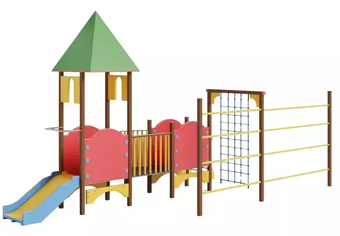Playground 3D Collection 3D model 2