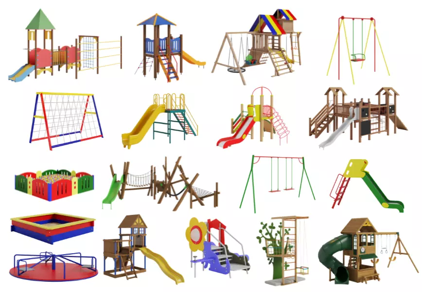 Playground 3D Collection 3D model