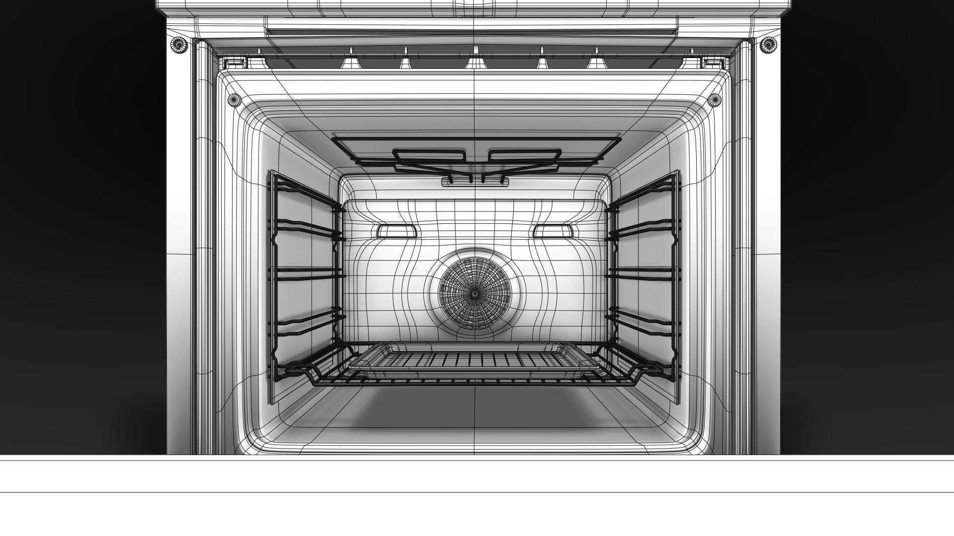 Bosch Oven 3D model_9