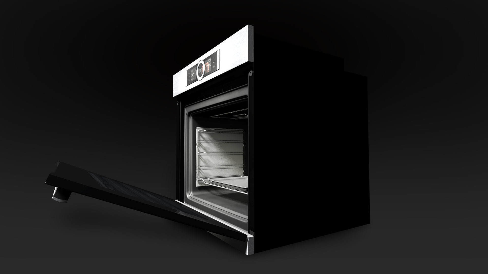 Bosch Oven 3D model_1