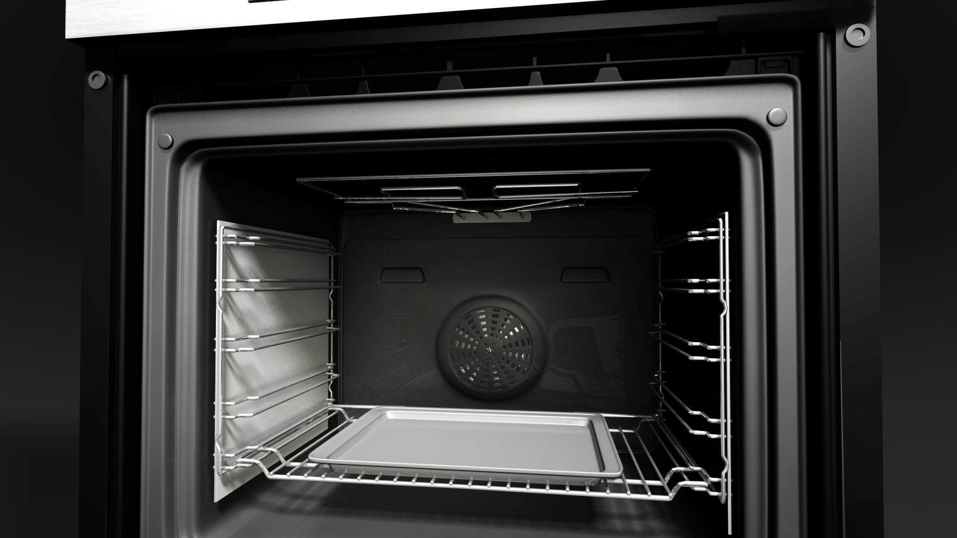 Bosch Oven 3D model_3