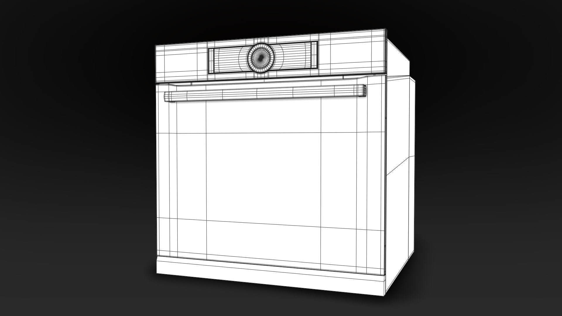 Bosch Oven 3D model_7