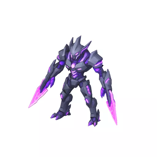 Xeno Warrior Low Poly PBR Game Asset Low-poly 3D model