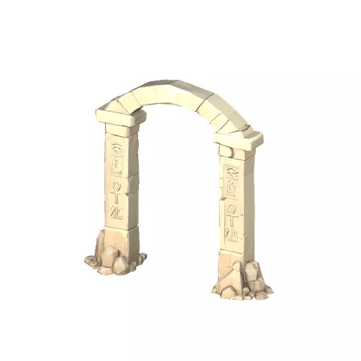 Rock Archway Low Poly PBR Game Asset Low-poly 3D model