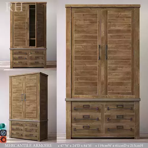 MERCANTILE ARMOIRE