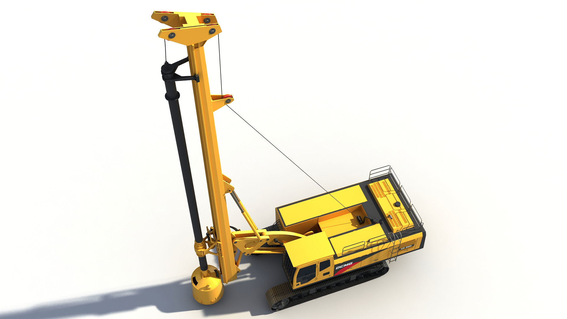 Rotary Drilling Rig 3D model_4