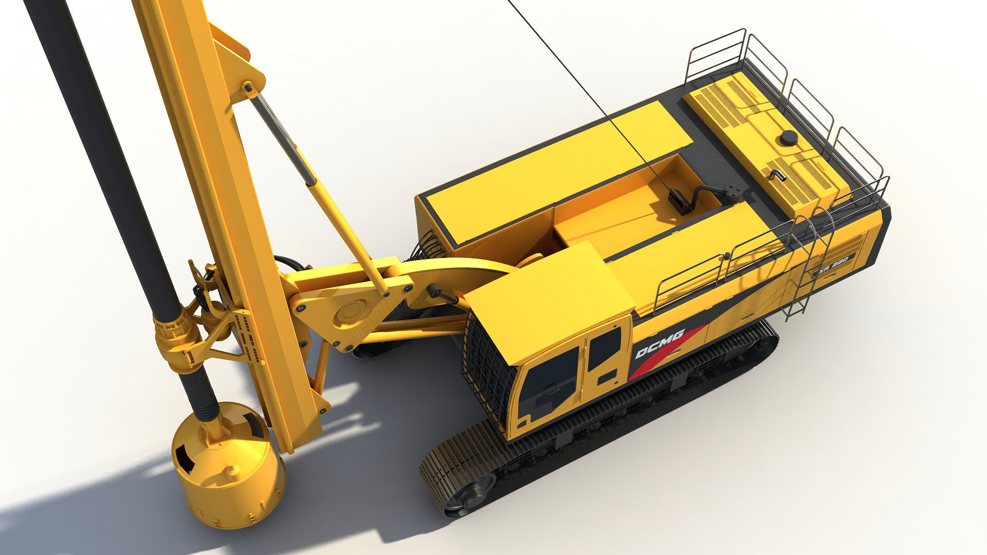 Rotary Drilling Rig 3D model_6