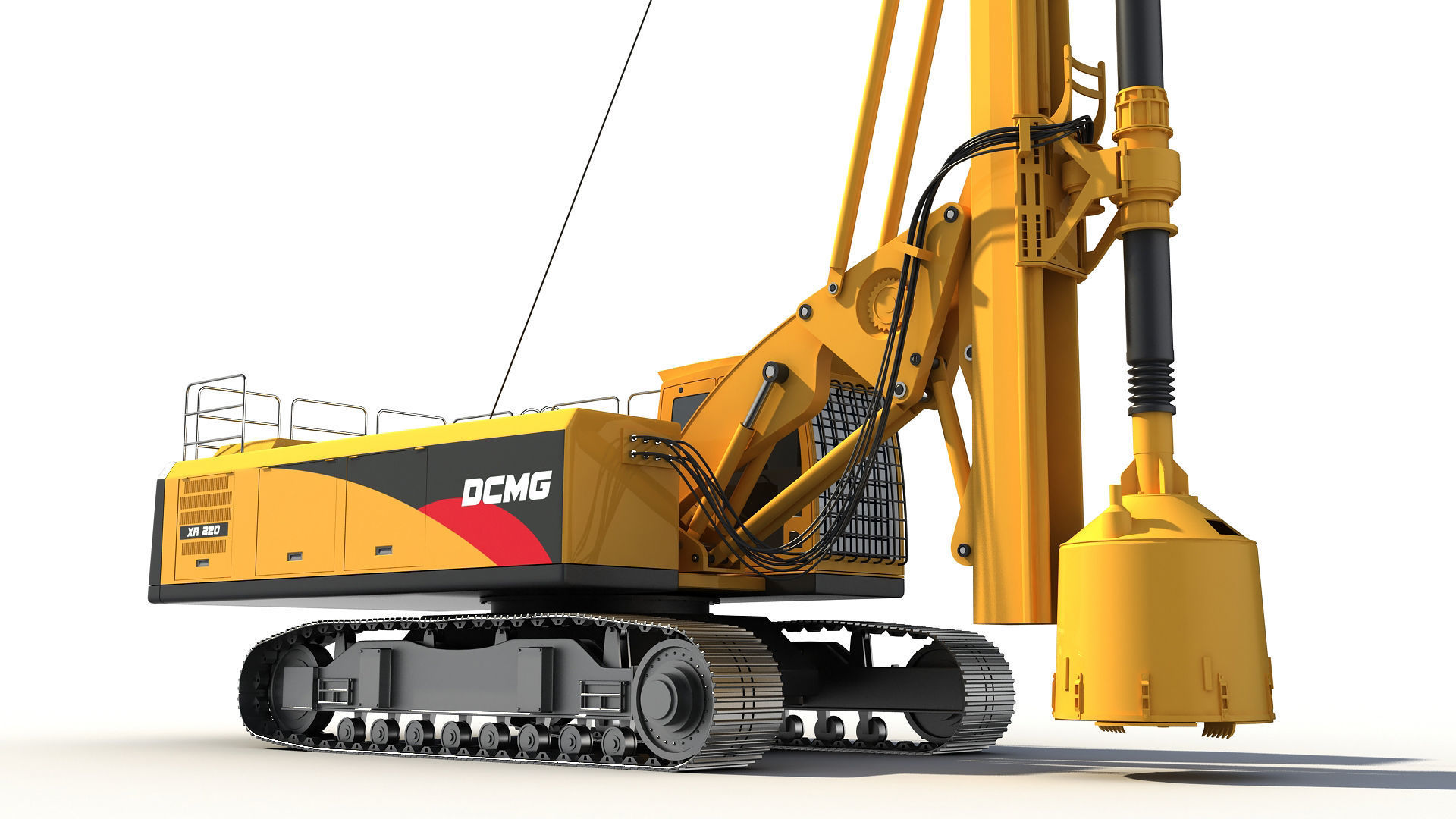 Rotary Drilling Rig 3D model_7