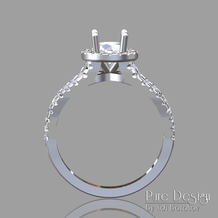 Ring ID-10002 3D print model_4