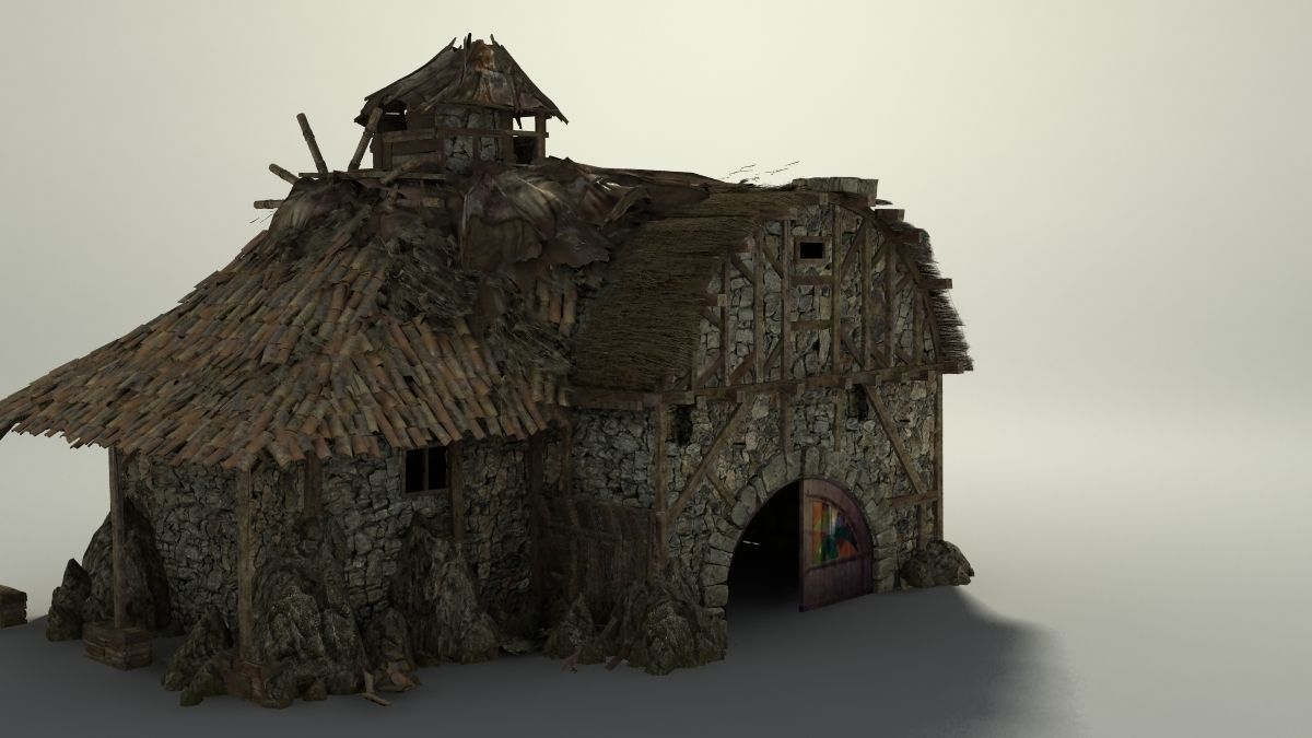 Shacks part 2 3D model_70