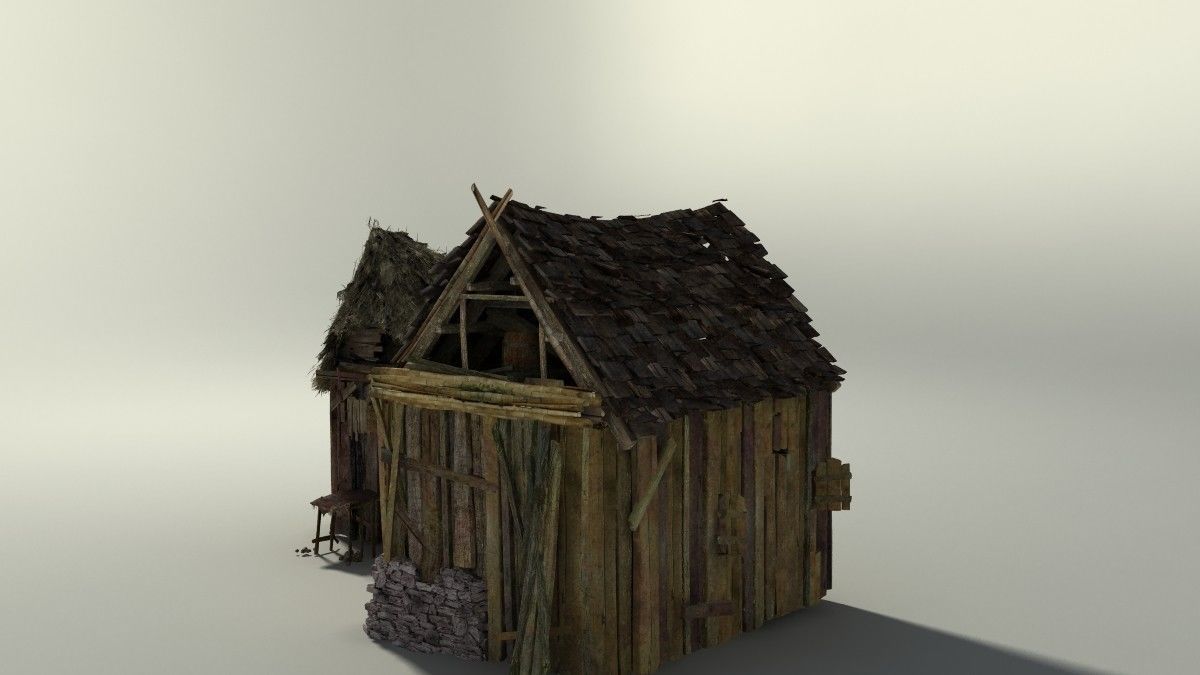 Shacks part 2 3D model_20