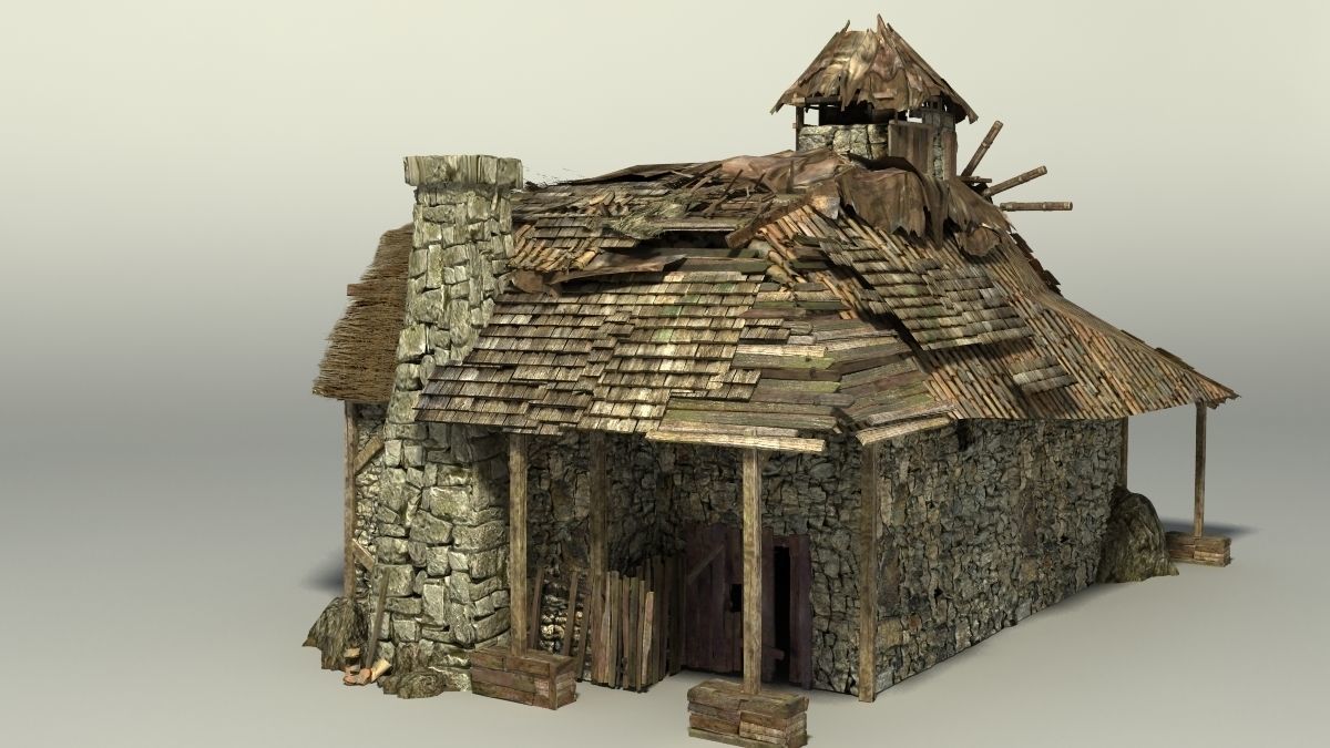Shacks part 2 3D model_58