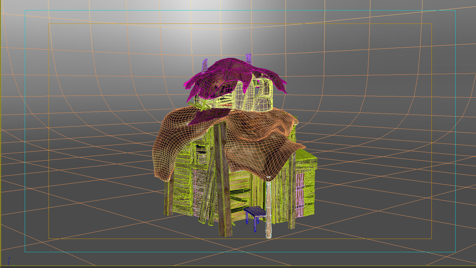 Shacks part 2 3D model_6