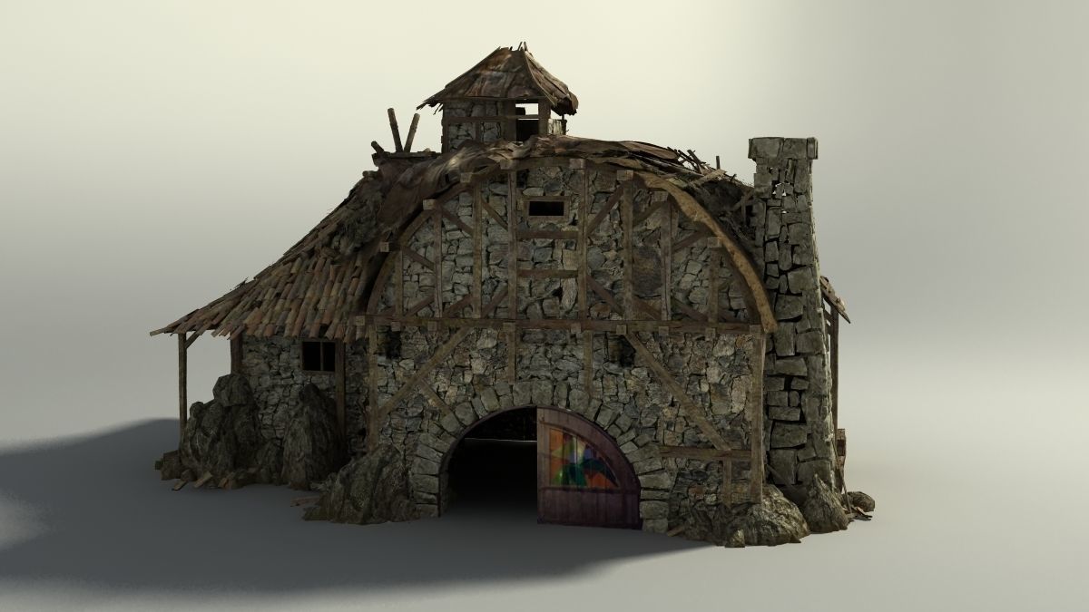 Shacks part 2 3D model_52