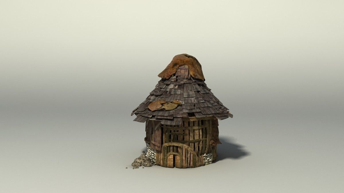Shacks part 2 3D model_38