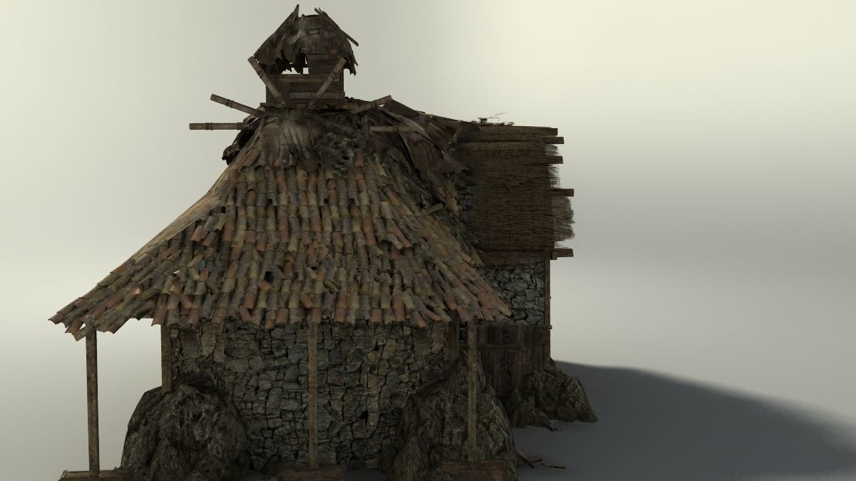 Shacks part 2 3D model_66