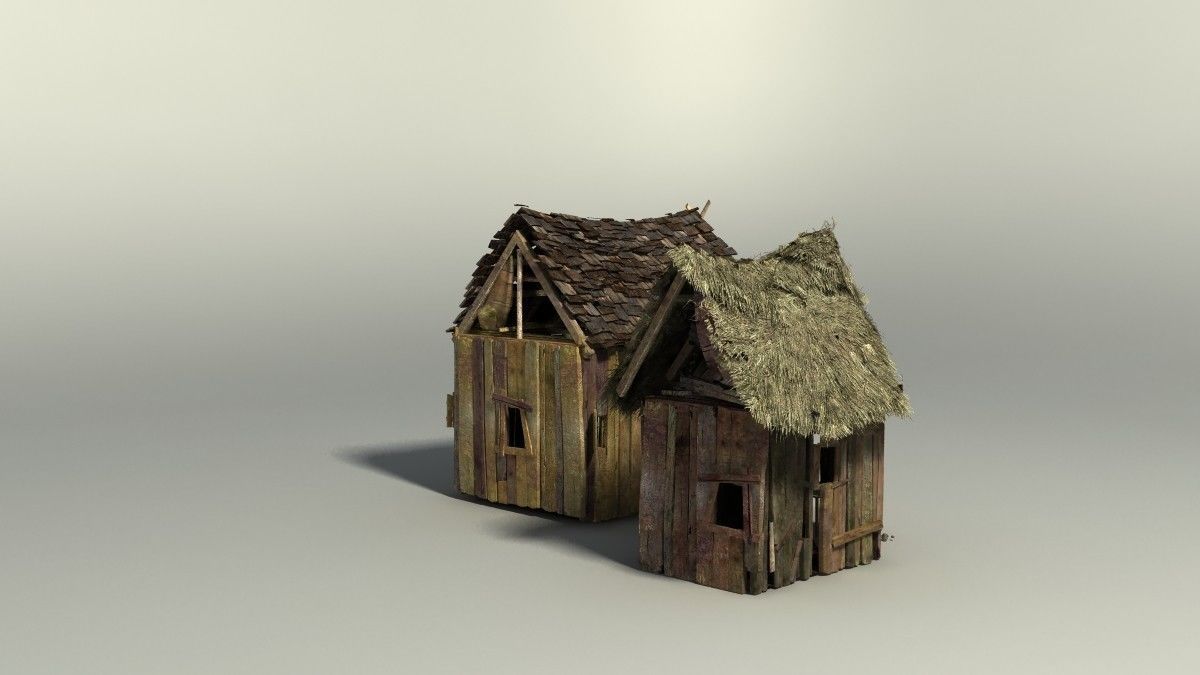 Shacks part 2 3D model_16