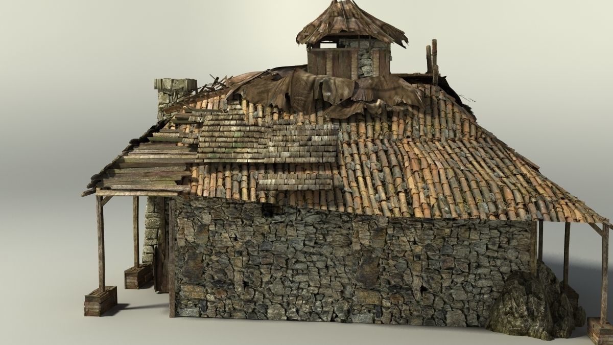 Shacks part 2 3D model_62