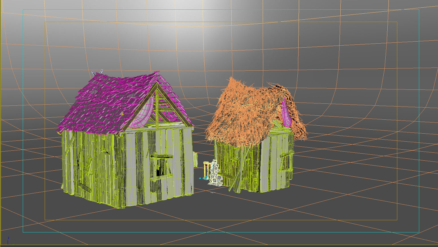 Shacks part 2 3D model_22