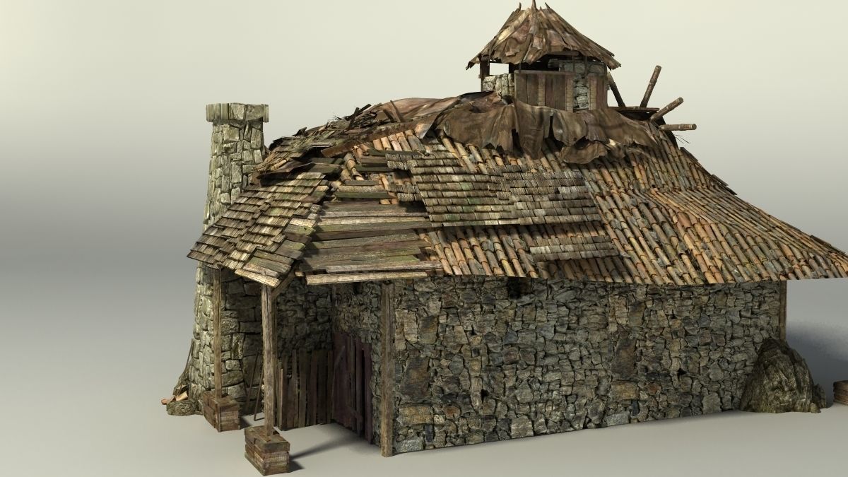 Shacks part 2 3D model_60