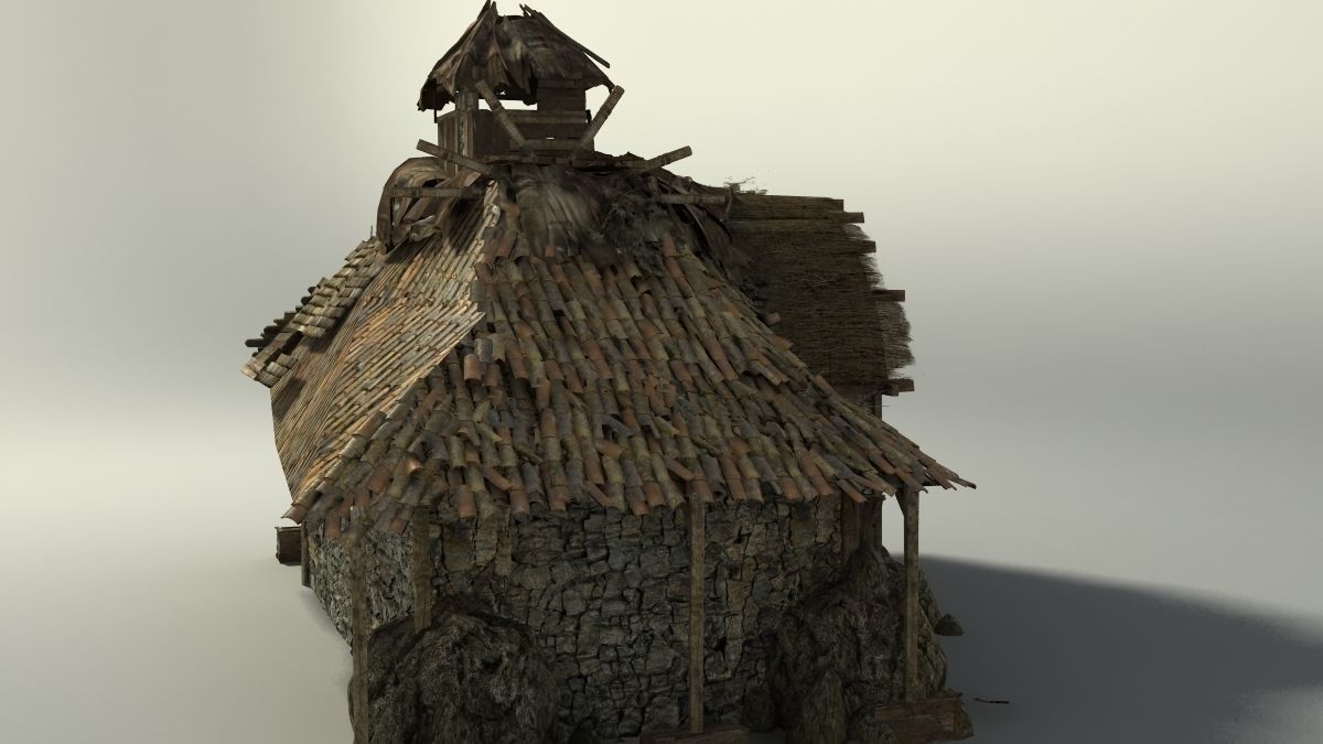 Shacks part 2 3D model_64