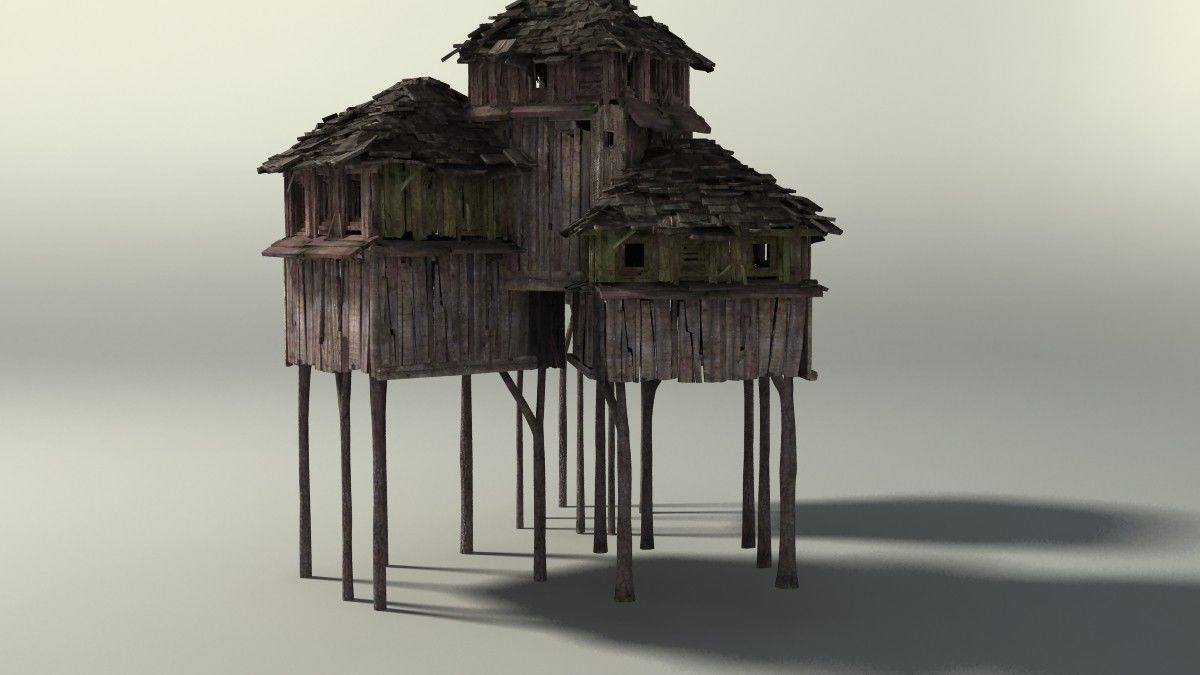 Shacks part 2 3D model_47