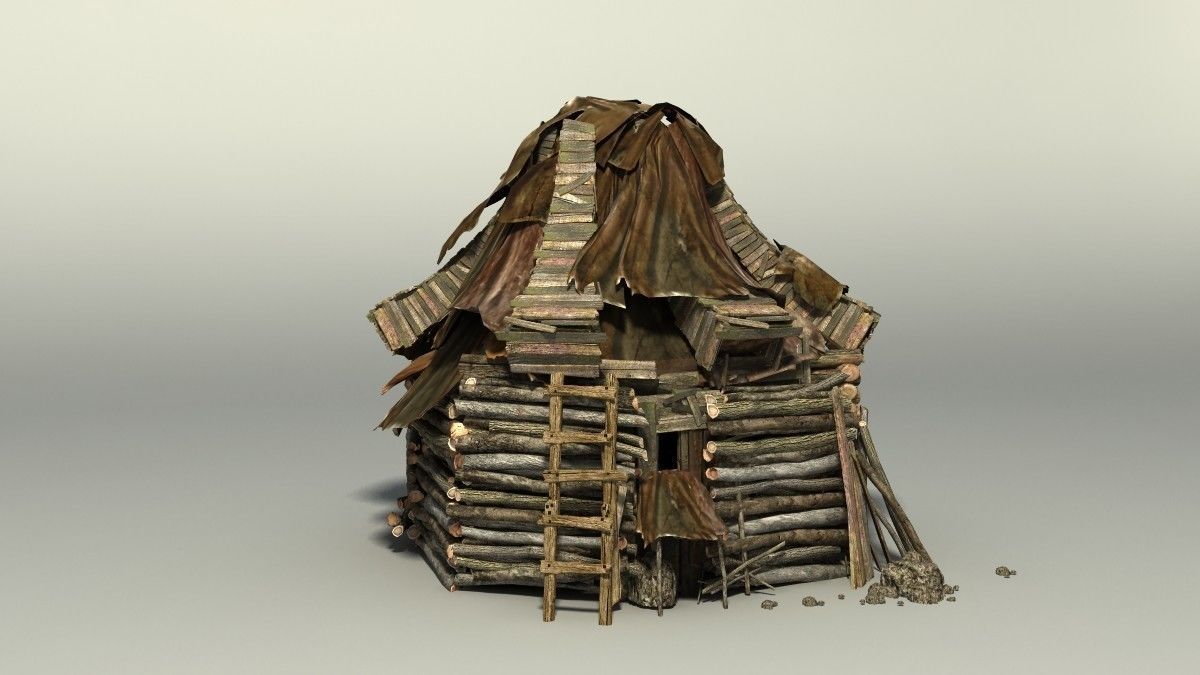 Shacks part 2 3D model_27