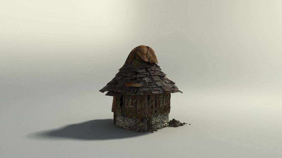 Shacks part 2 3D model_36