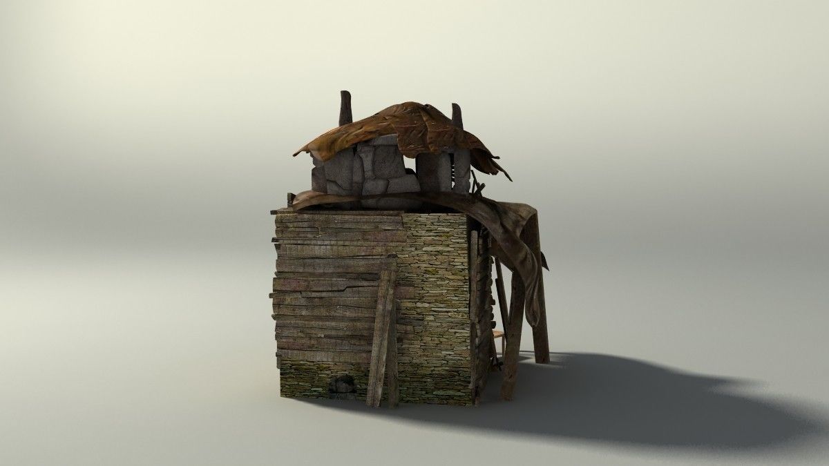 Shacks part 2 3D model_32