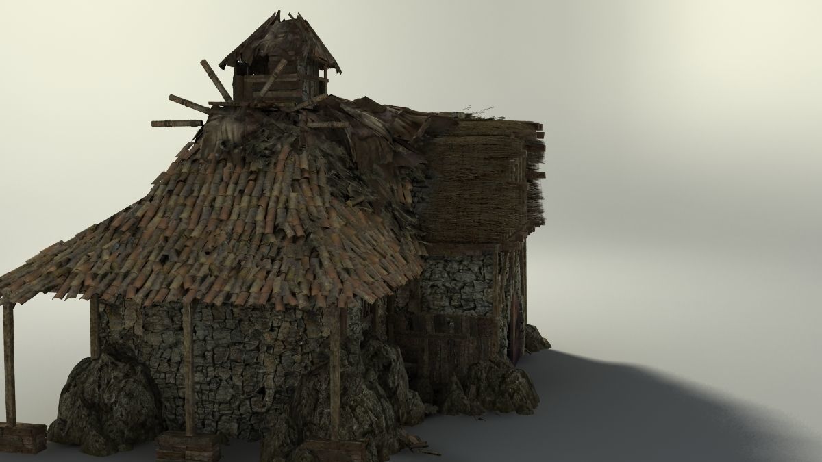 Shacks part 2 3D model_67