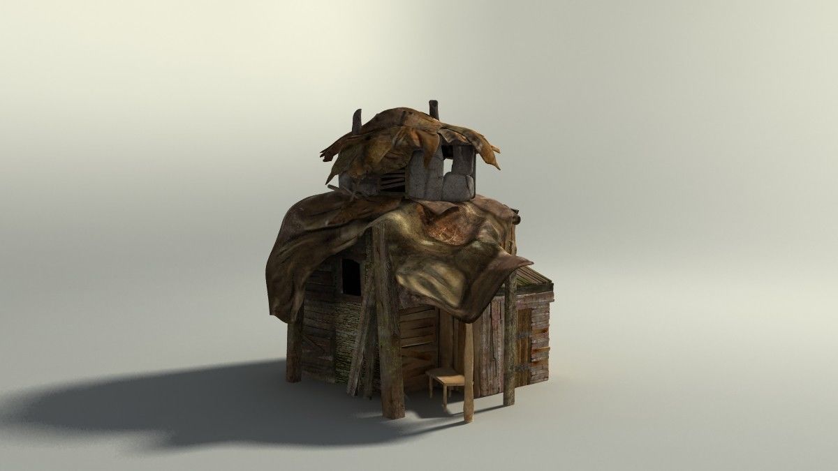 Shacks part 2 3D model_31