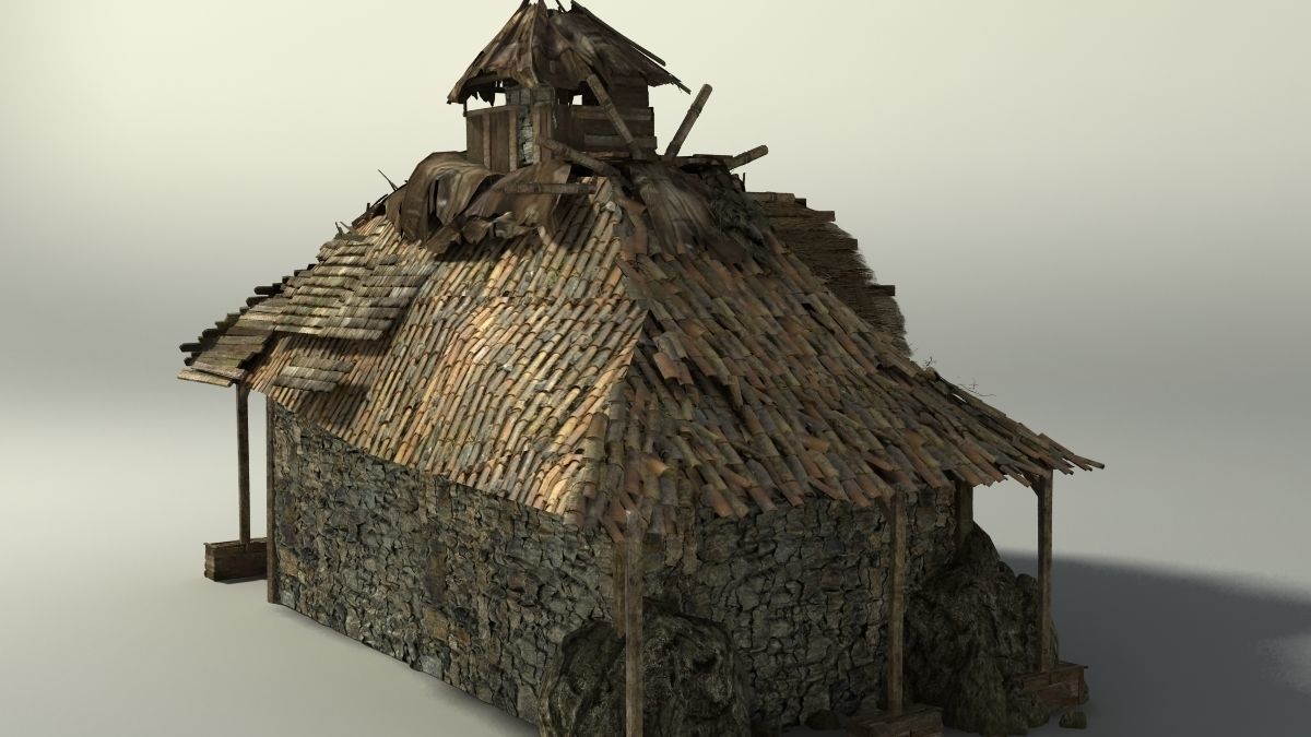 Shacks part 2 3D model_65