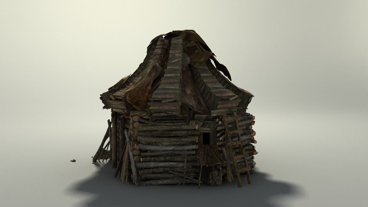 Shacks part 2 3D model_25