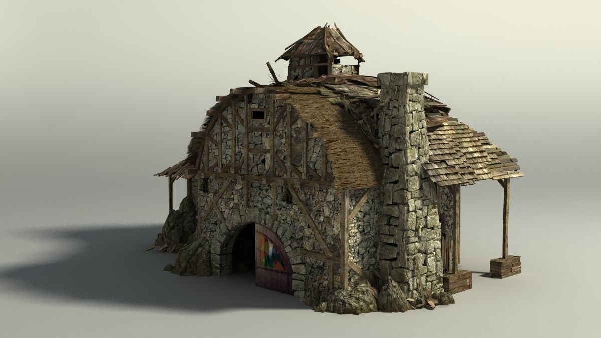 Shacks part 2 3D model_53